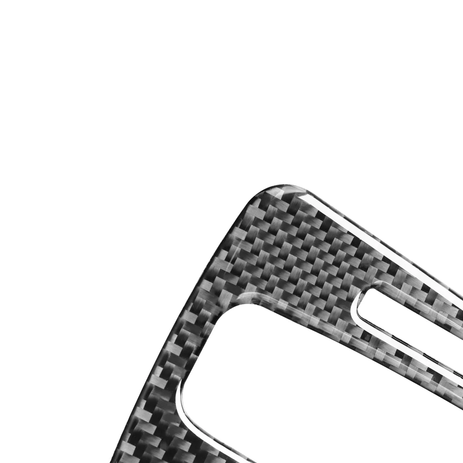 Carbon Fiber Car Gear Indicator Frame Decorative Sticker for Honda CRV 2007-2011,Right Drive