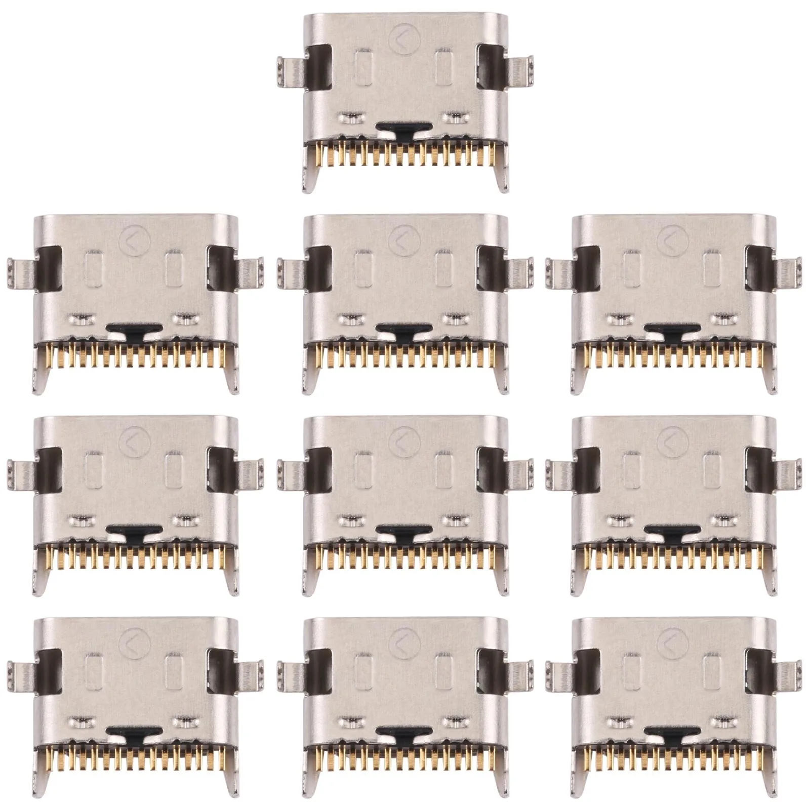10pcs Charging Port Connector for Samsung Galaxy A22 5G SM-A226B, SM-A226B/DS, SM-A226B/DSN