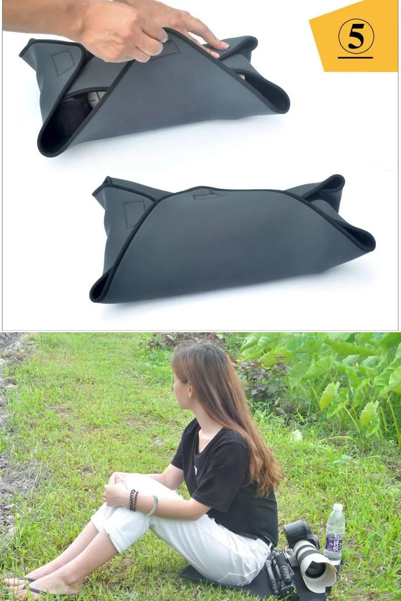 Shockproof Neoprene Bag Magic Wrap Blanket for Canon / Nikon / Sony Camera Lens, Size: 25 x 25cm