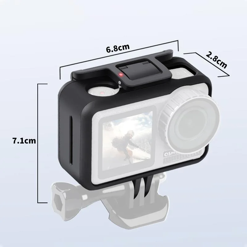 Sports Camera PC+ABS Shockproof Protective Case for DJI Osmo Action 1