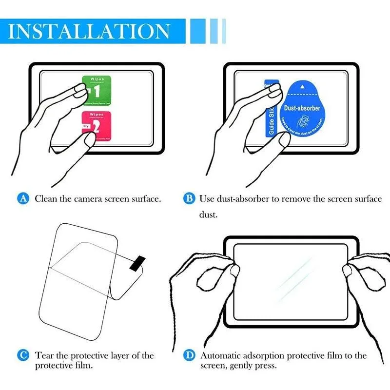 For DJI Mini 3 Pro Remote Control Explosion-proof Tempered Glass Screen Film