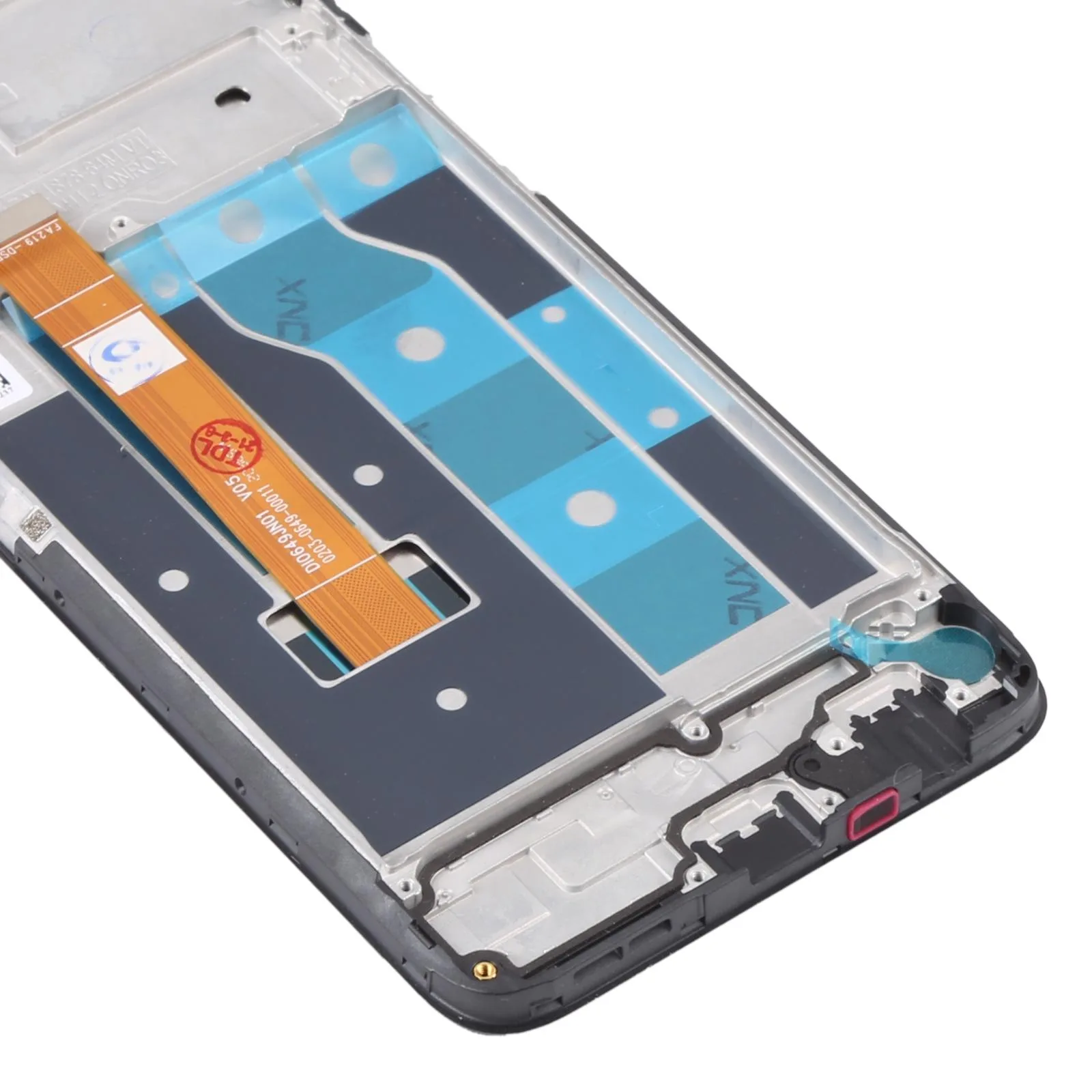 LCD Screen and Digitizer Full Assembly With Frame for OPPO Realme 6 RMX2001