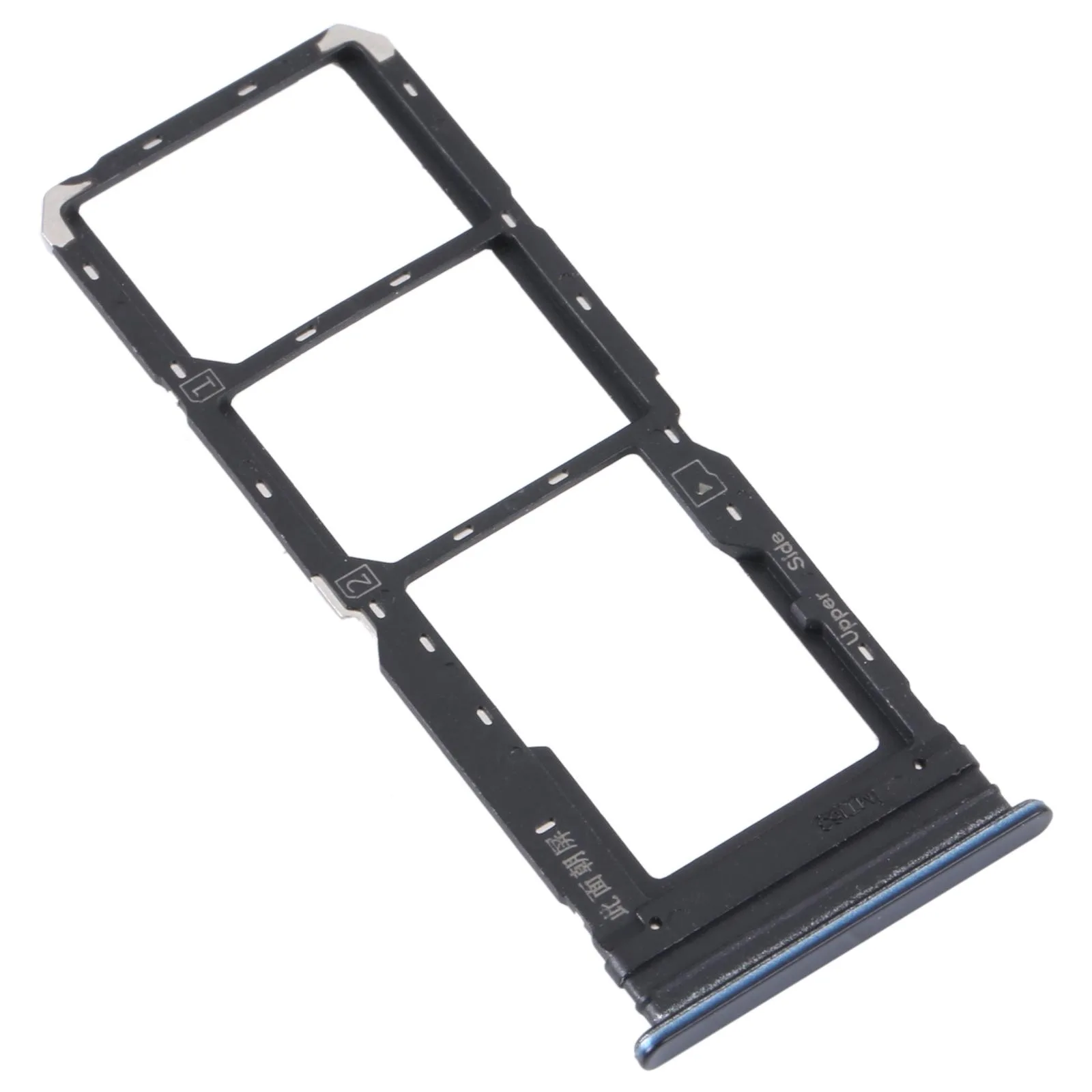 For vivo Y21 2021 / Y21S / Y21T / Y21T India SIM Card Tray + SIM Card Tray + Micro SD Card Tray