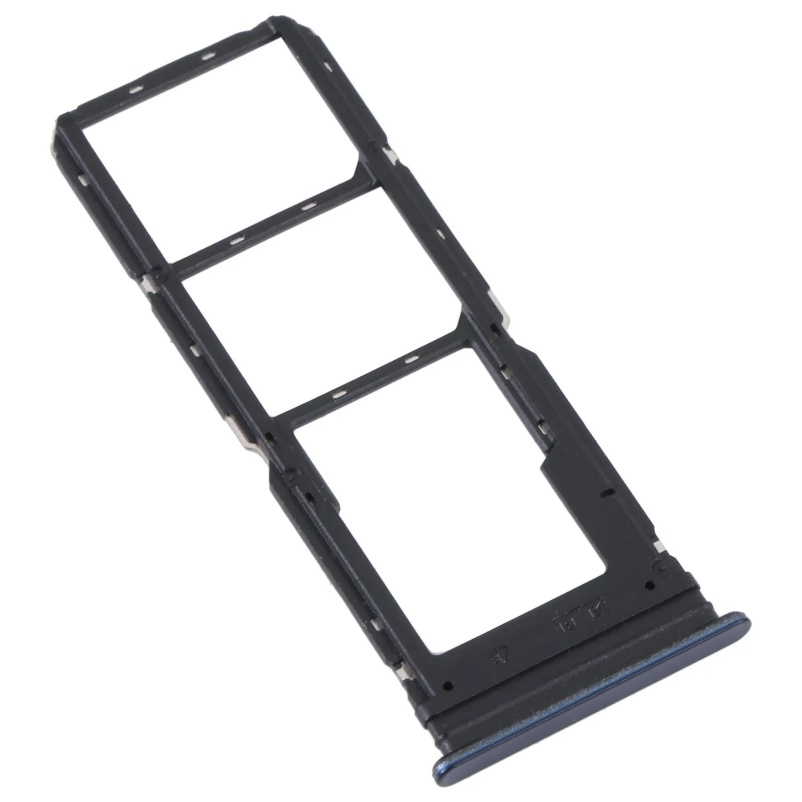 For vivo Y21 2021 / Y21S / Y21T / Y21T India SIM Card Tray + SIM Card Tray + Micro SD Card Tray