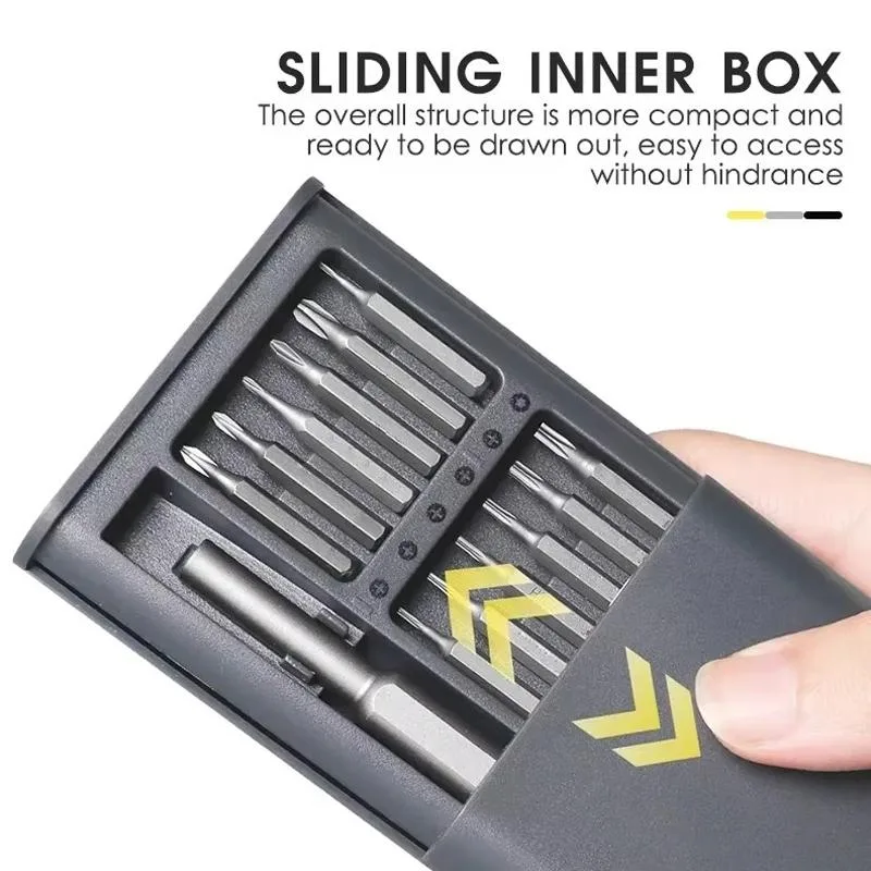 Screwdriver Set Magnetic Repair Tools, Aluminum Alloy Handle