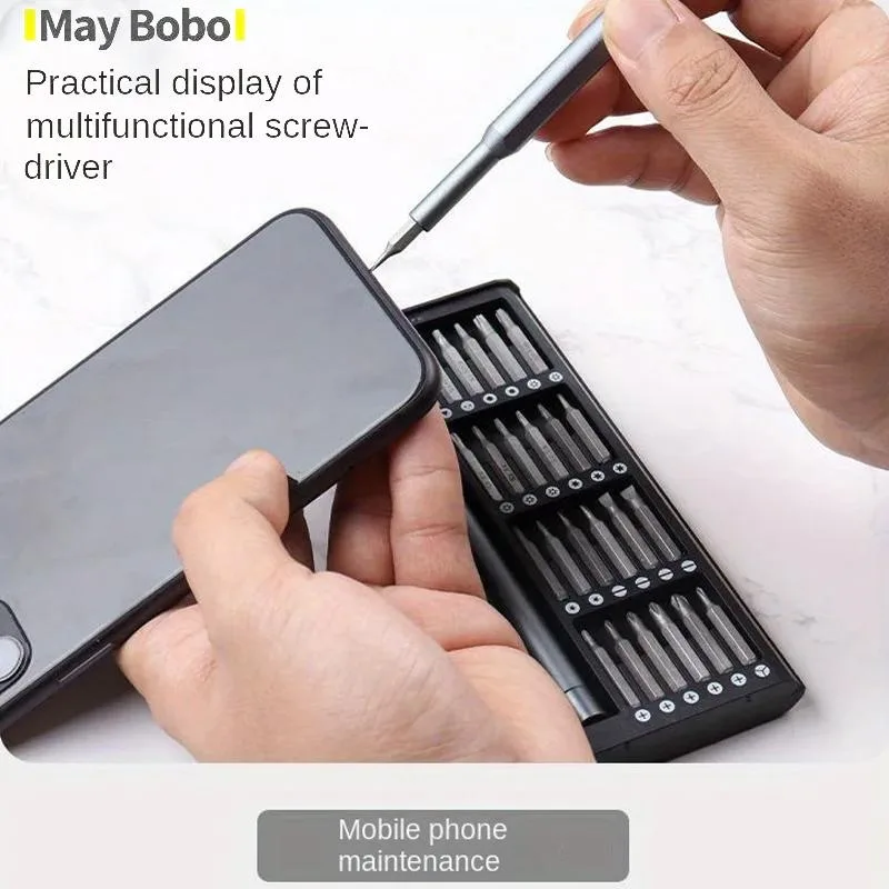 Screwdriver Set Magnetic Repair Tools, Aluminum Alloy Handle
