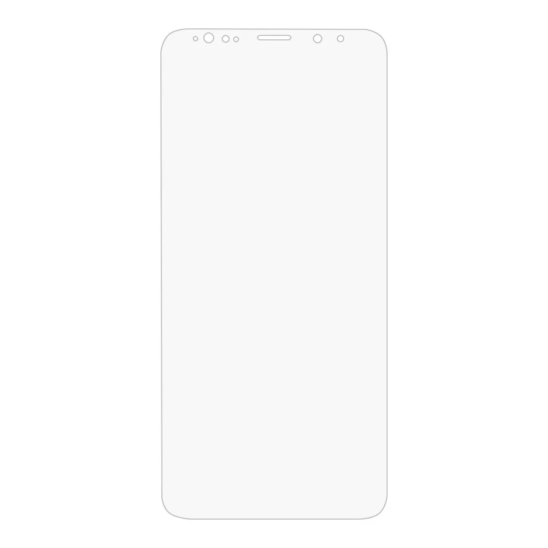 Non-full UV Liquid Liquid Curved Tempered Glass Film for Galaxy S9+