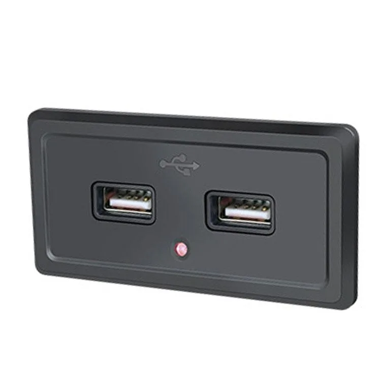 12V24V Route Bus Dual USB Charging Input Car Charger