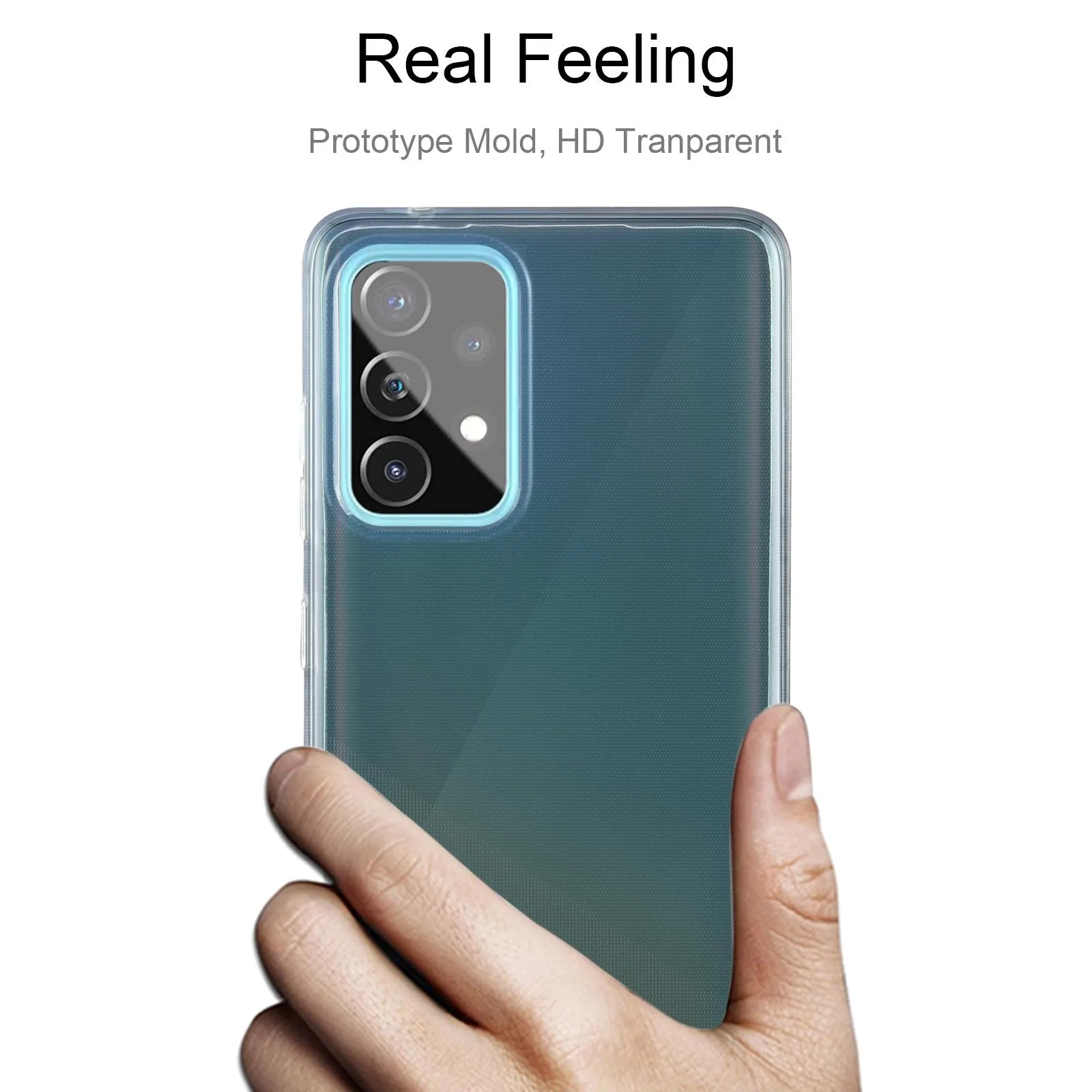 For Samsung Galaxy A52 5G 0.75mm Ultra-thin Transparent TPU Soft Protective Case