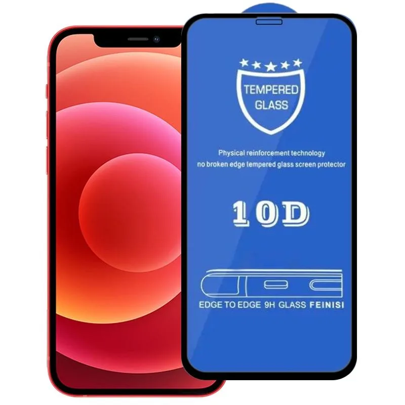 For iPhone 12 mini 9H 10D Full Screen Tempered Glass Screen Protector