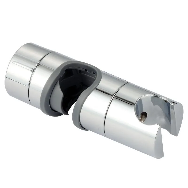 Straight-Buckle Adjustable Shower Bracket Shower Rod Lift Base Shower Head Rack(18-25)