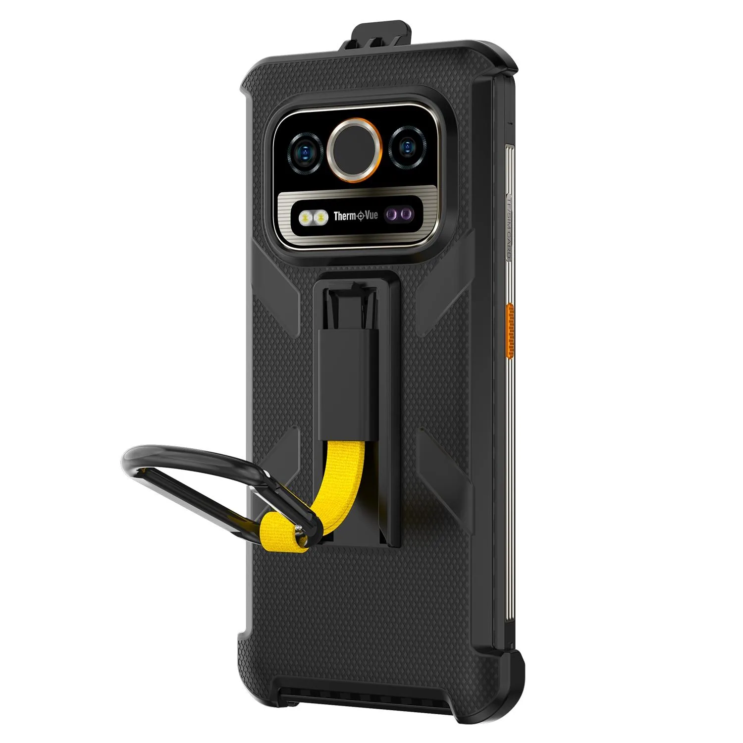 Ulefone Back Clip Phone Case with Carabiner(Black)