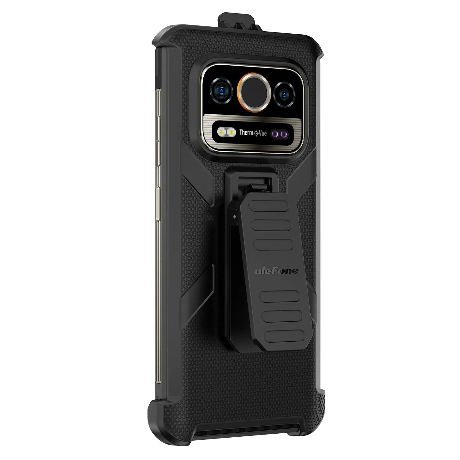 Ulefone Back Clip Phone Case with Carabiner(Black)