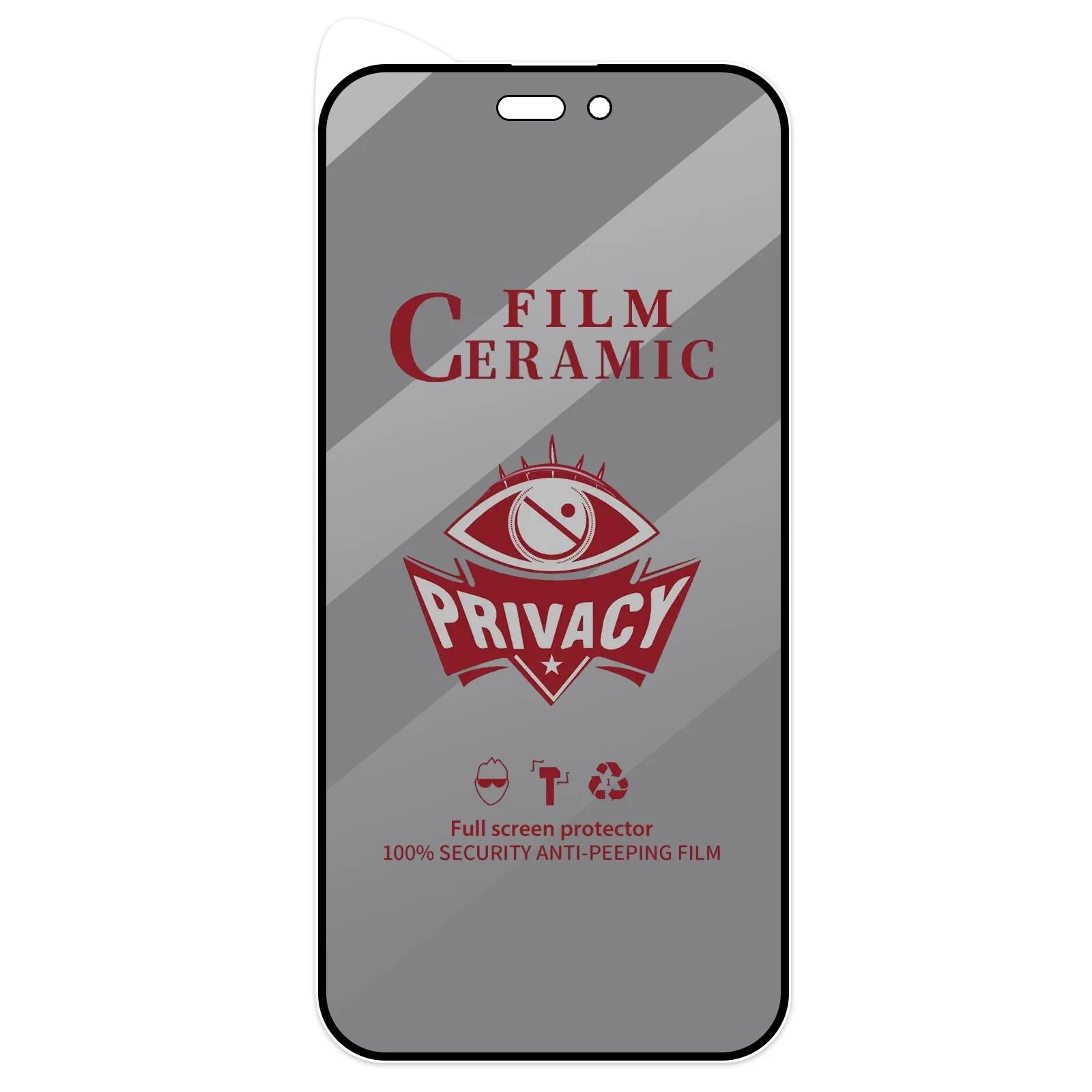 Full Coverage HD Privacy Ceramic Film