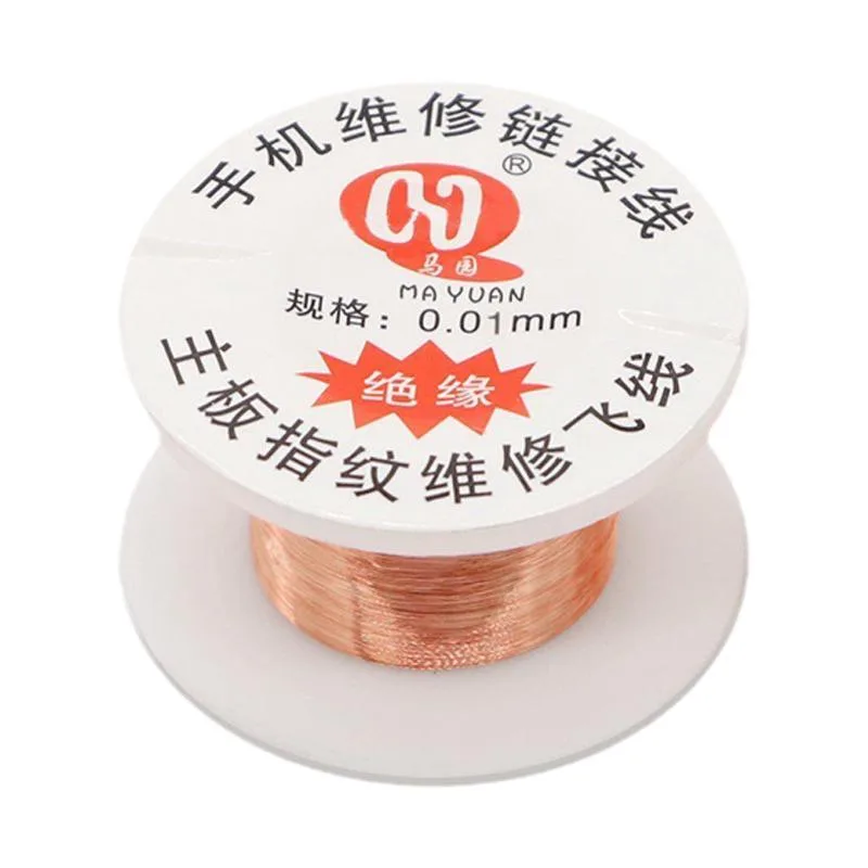 Insulation Circuit Board BGA Soldering Conductor Wire, Model:0.01mm