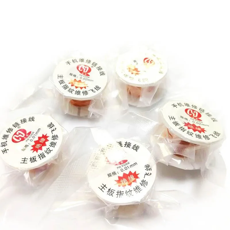 Insulation Circuit Board BGA Soldering Conductor Wire, Model:0.01mm