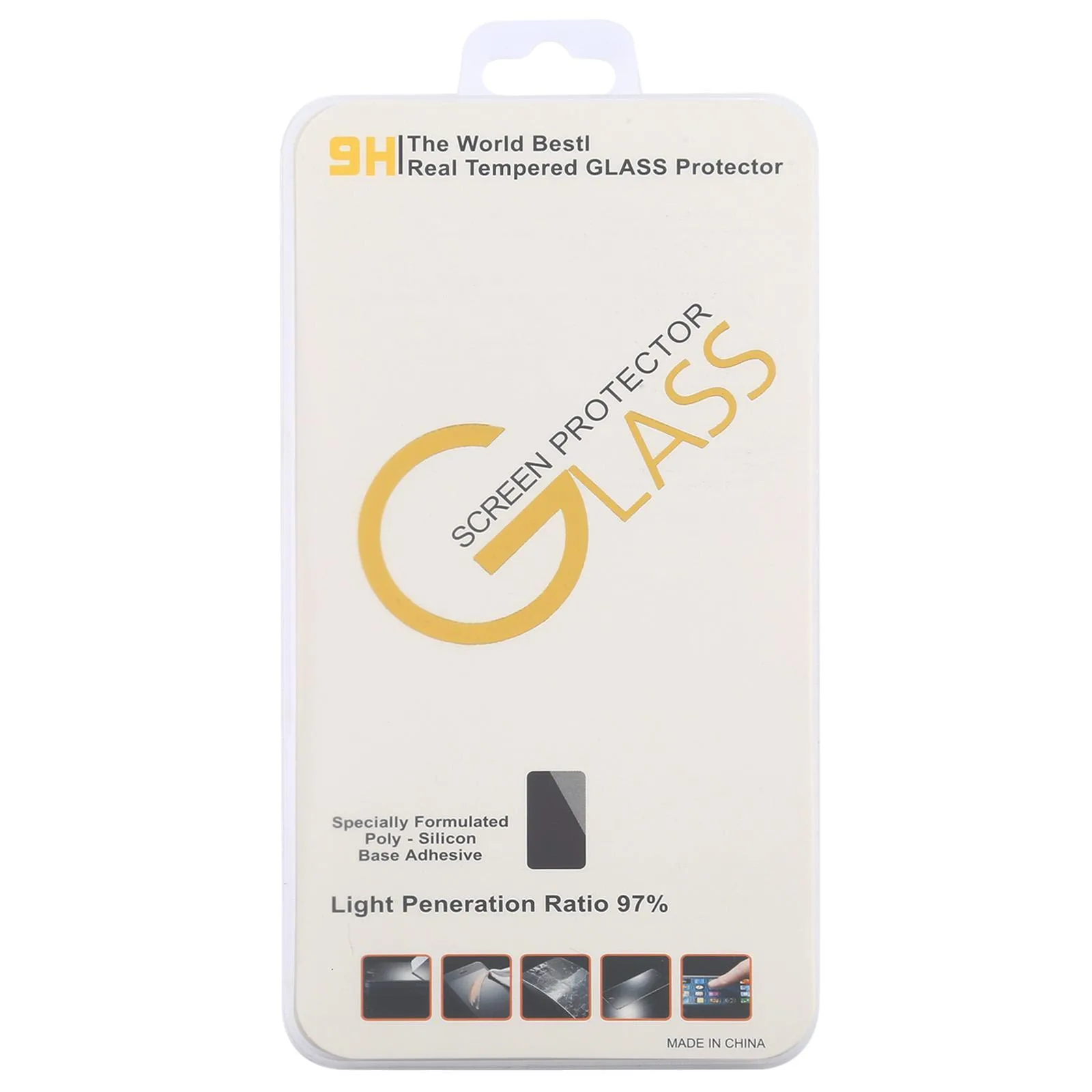 Silk Full Cover HD Tempered Glass Film