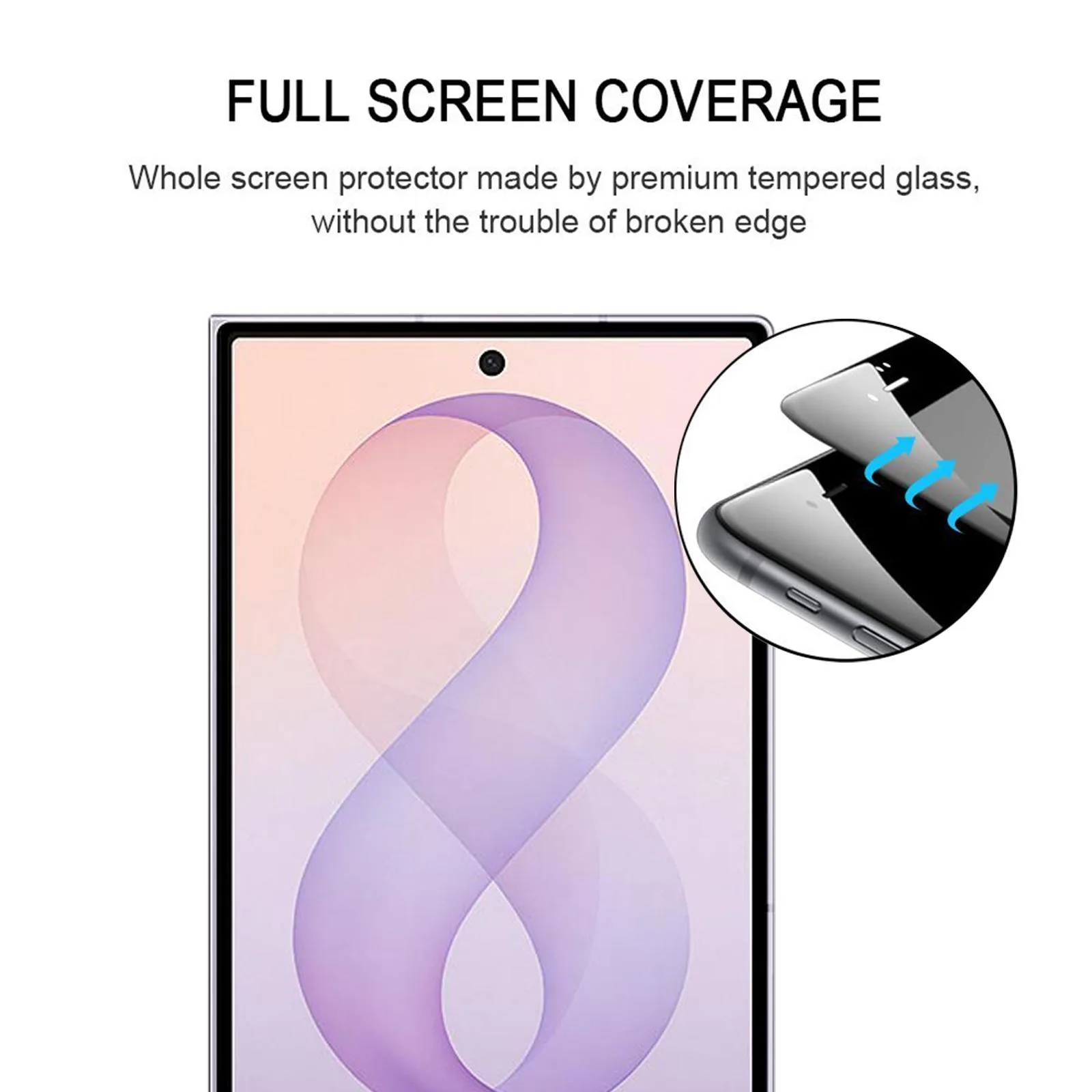 Silk Full Cover HD Tempered Glass Film