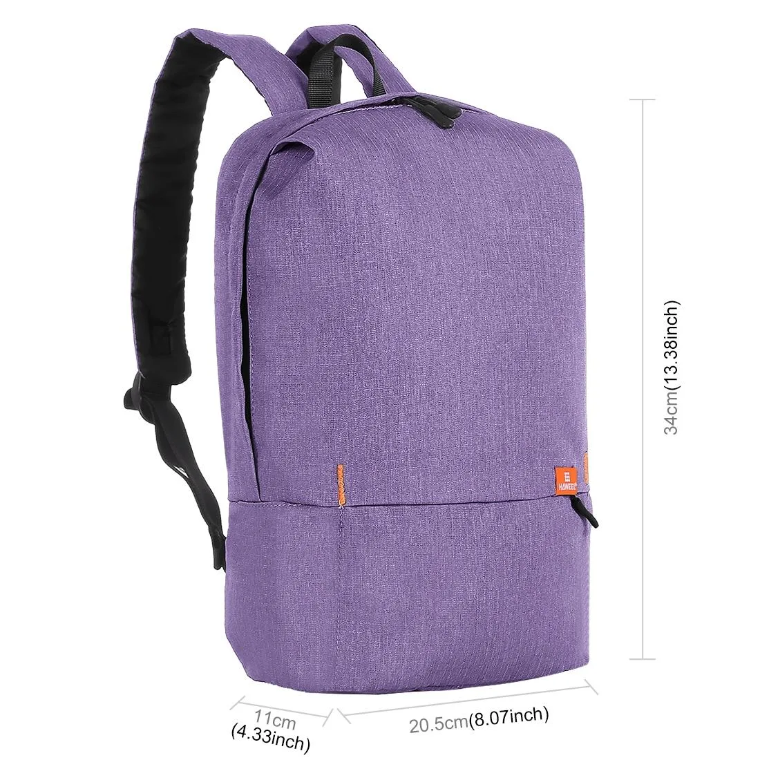 HAWEEL 10L Backpack Colorful Unisex Leisure Sports Chest Pack Travel Bags, Support Anti-theft / Waterproof Function(Purple)