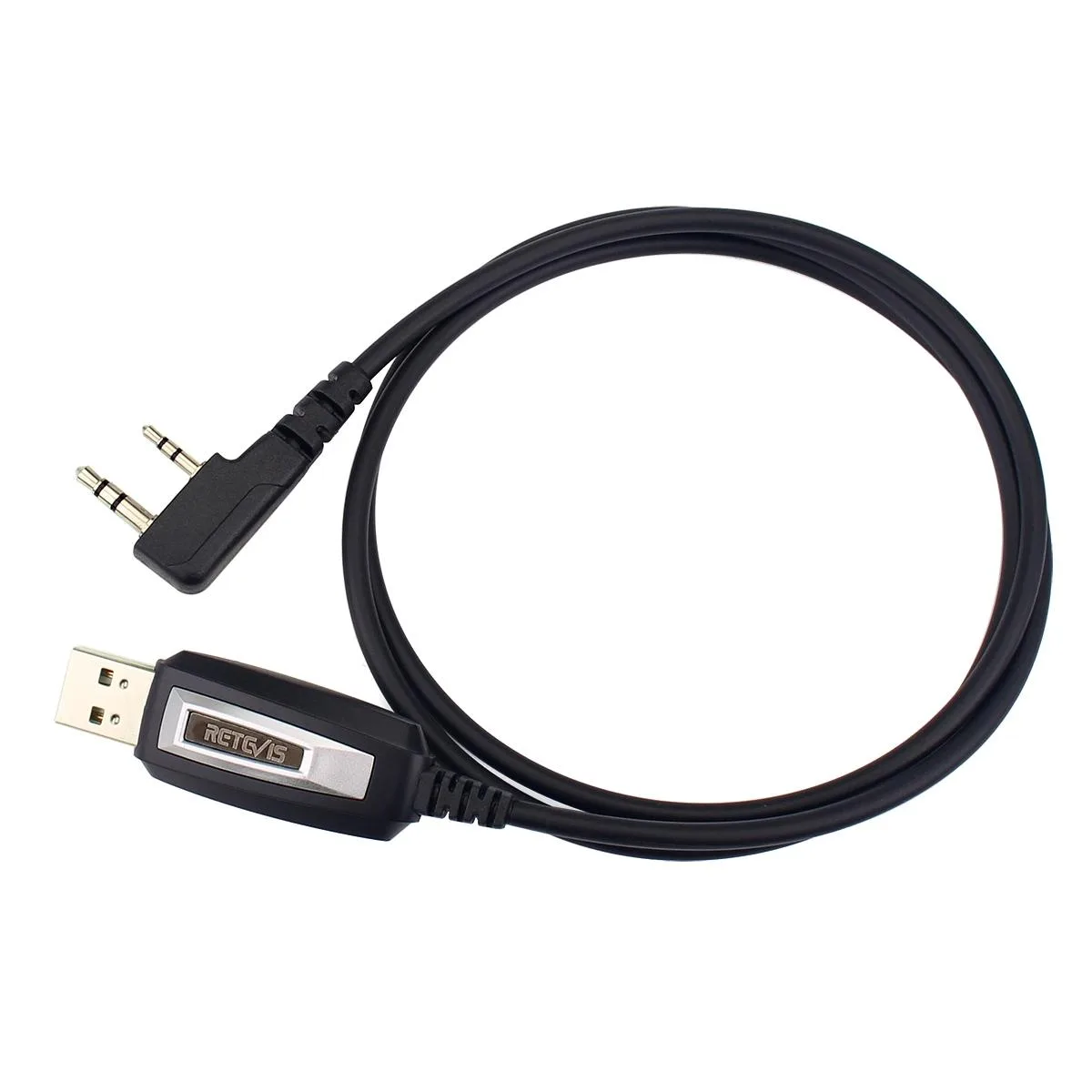 RETEVIS TK3107 2 Pin USB Program Programming Cable Adapter Write Frequency Line