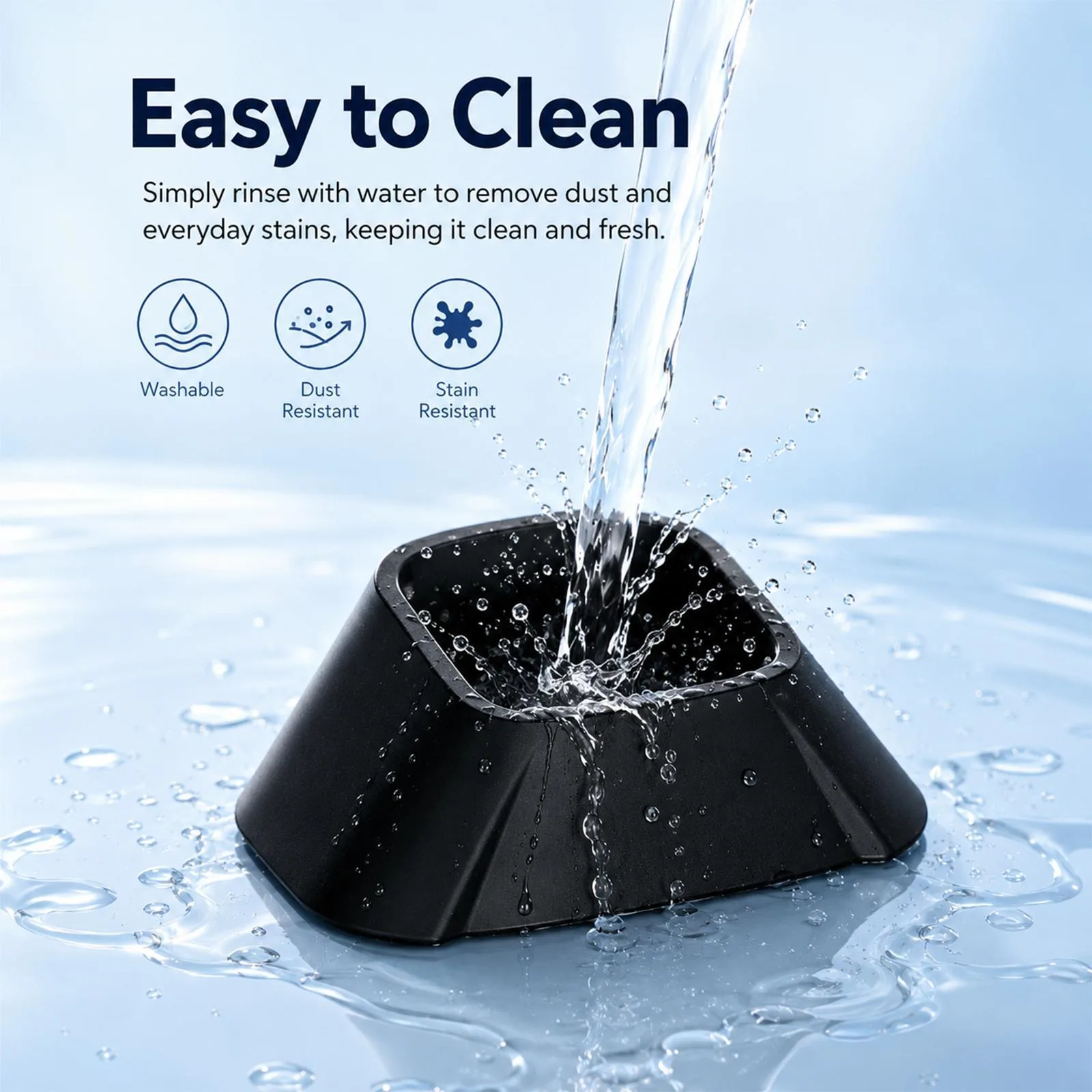 PULUZ Silicone Dock Desktop Adhesive Base Bracket (Black)