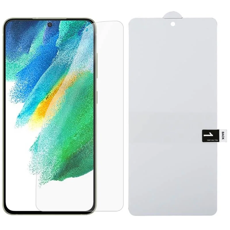 For Samsung Galaxy S21 FE 5G Full Screen Protector Explosion-proof Front Hydrogel Film