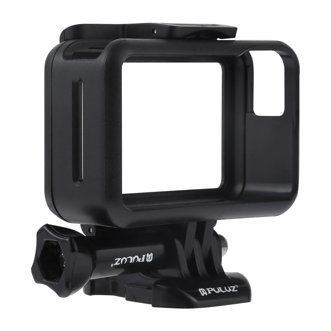 PULUZ Standard Border Frame ABS Protective Cage for DJI Osmo Action, with Buckle Basic Mount & Screw(Black)