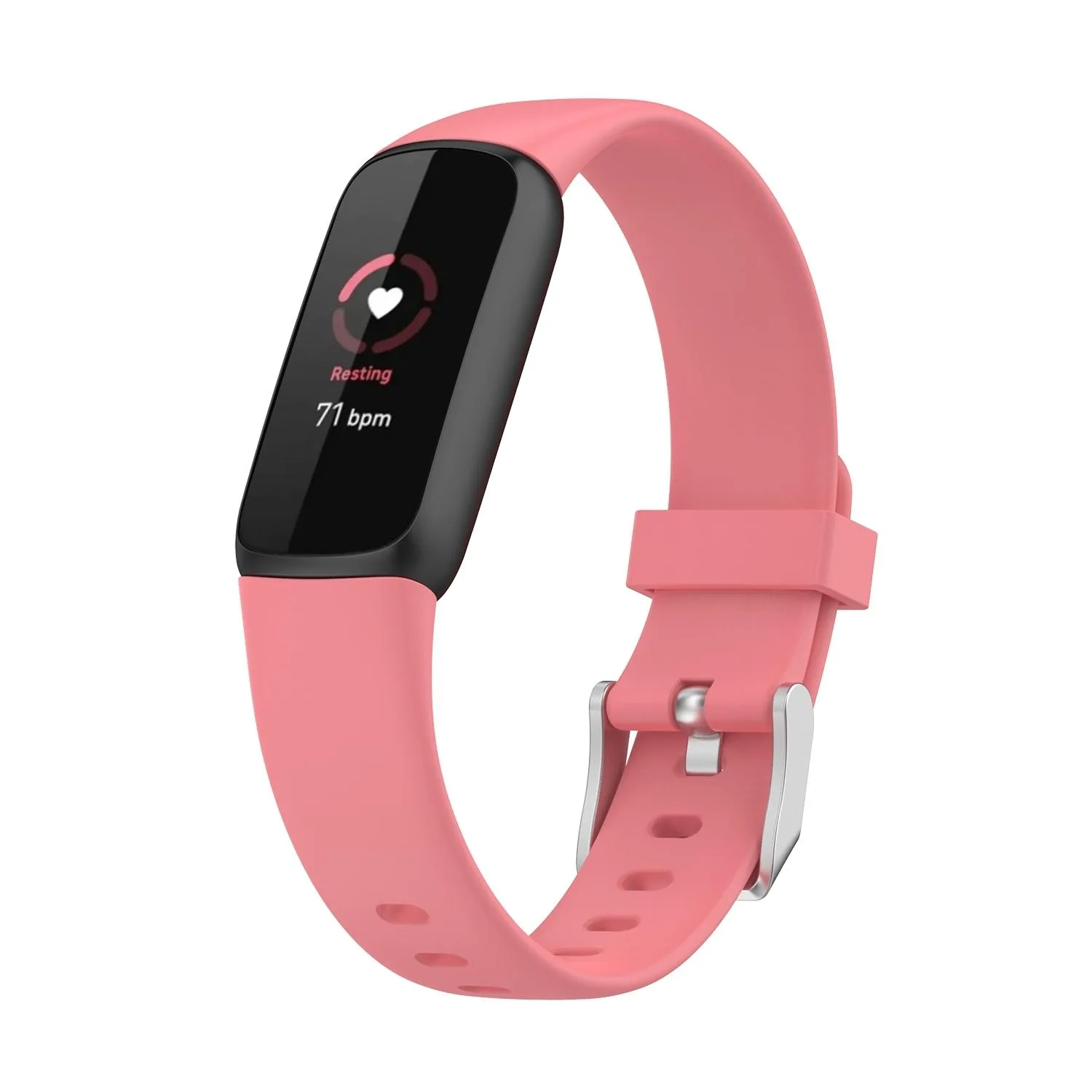 For Fitbit Luxe xDFind Silicone Watch Band, Size:S