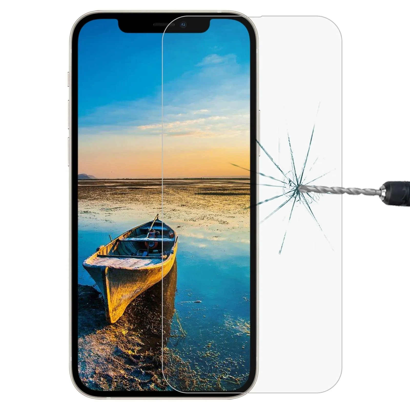 For iPhone 13 mini 0.26mm 9H 2.5D Tempered Glass Film