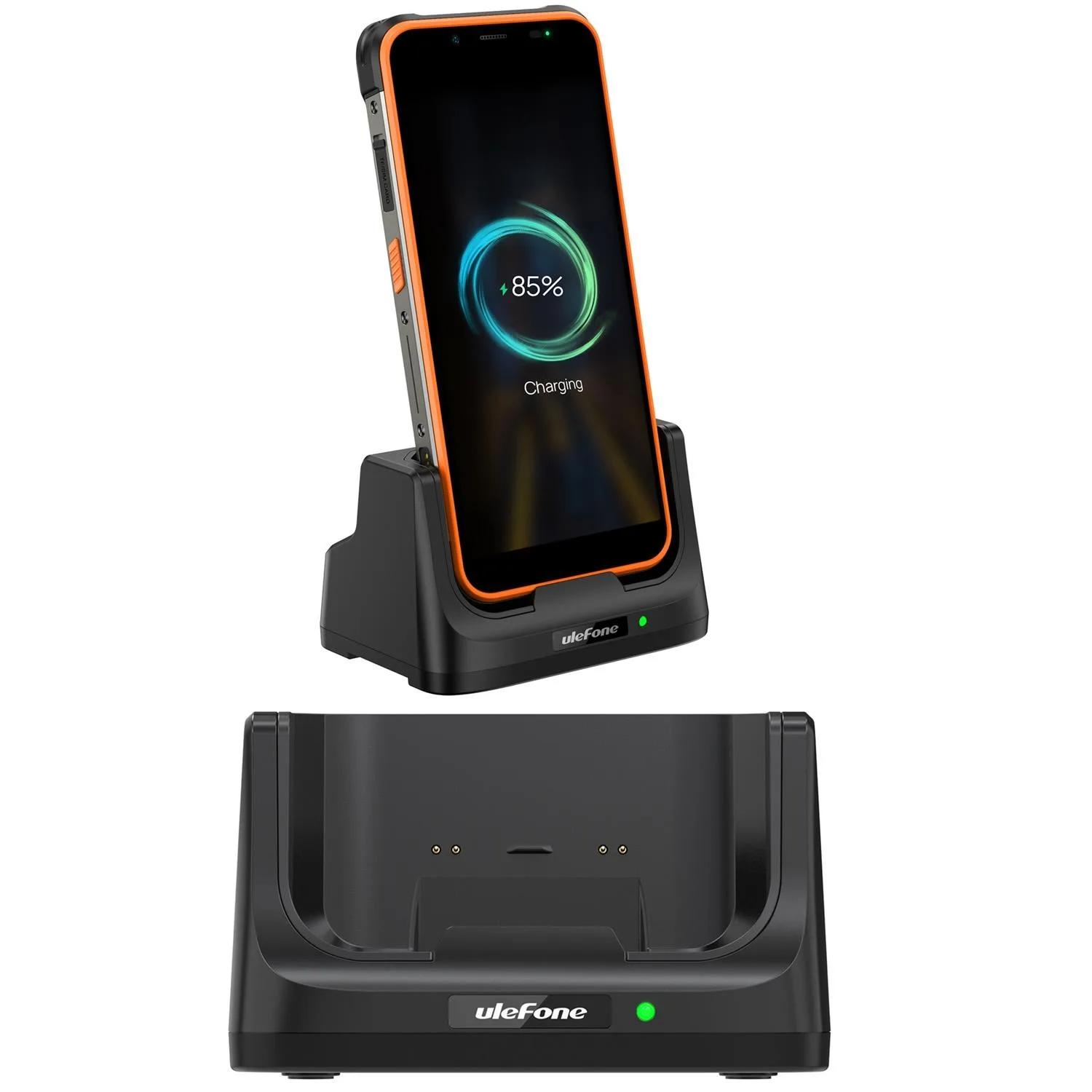 For Ulefone Power Armor 16 Pro / Armor 21 Ulefone USB-C / Type-C Desk Charging Dock(Black)