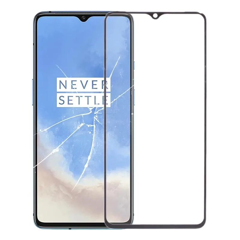 Front Screen Outer Glass Lens (Black)