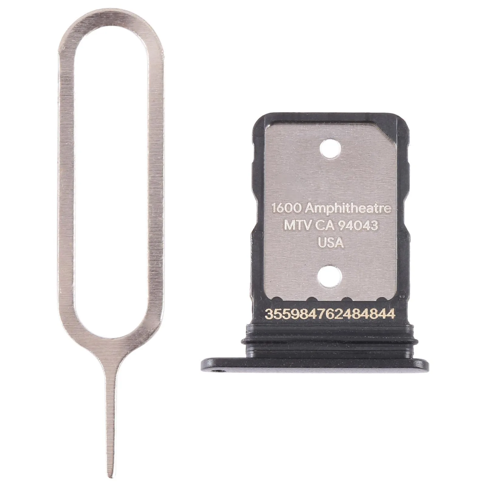 Original SIM Card Tray with SIM Pin (Black)
