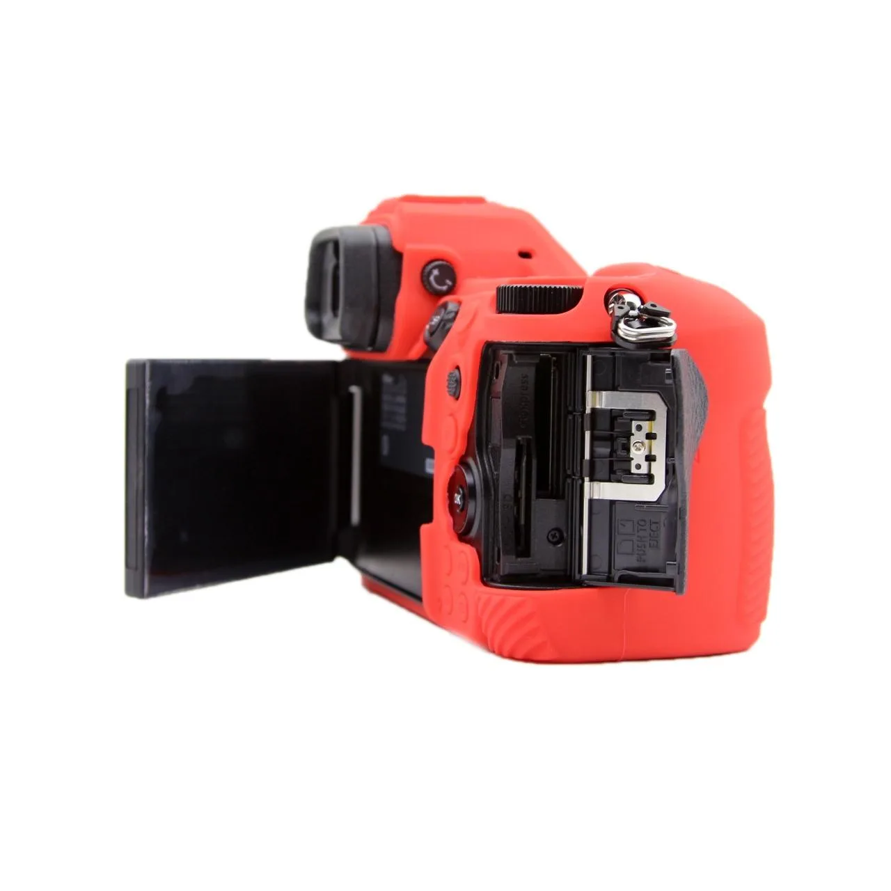 For Nikon Z6III Camera Protective Silicone Case, Color: Red