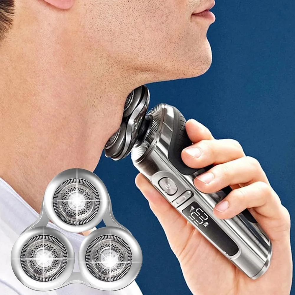 Razor Shaver Blade Head for Philips SH98 SP9860 SP9863 SP9880 9000 (Silver)