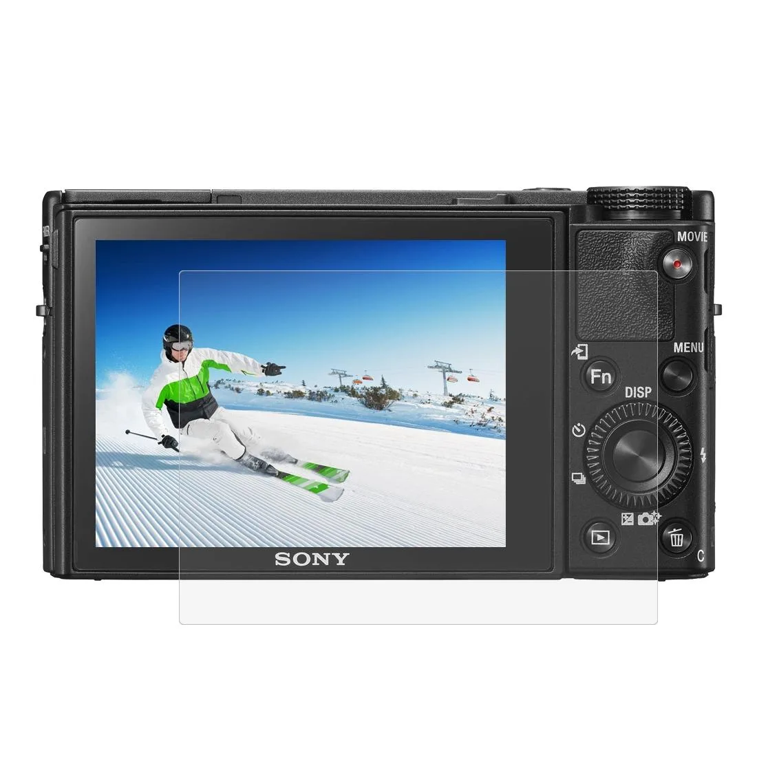 PULUZ 2.5D 9H Tempered Glass Film for Sony RX100, Compatible with Sony A9 / A7C / A7M2 / A7M2 / A7SM2 / A7III / A77 / RX1 / RX1R / RX10 / RX100/II/III/IV/V/IV / RX10IV/III/II / RX100M4 / RX100M5 / A99 / HX400 / HX300 / HX350 / A9II / RX100M7 / A7RV /
