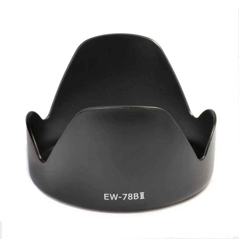 Lens Hood Shade for Canon EF 28-135mm f/3.5-5.6 is USM Lens (Black)