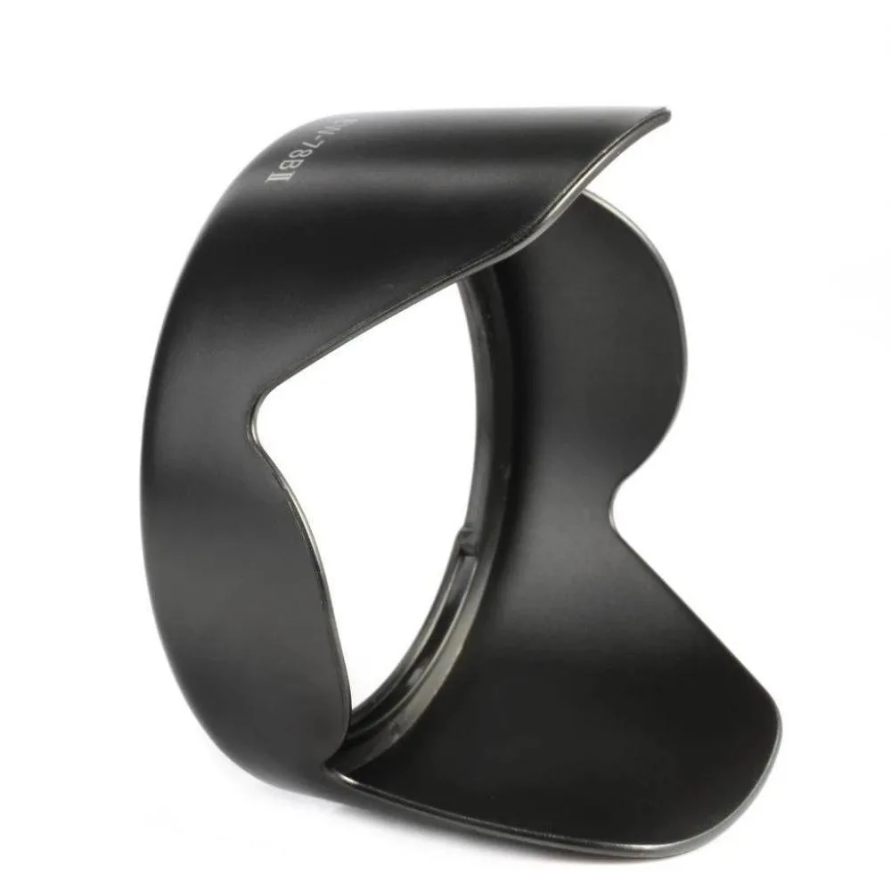 Lens Hood Shade for Canon EF 28-135mm f/3.5-5.6 is USM Lens (Black)