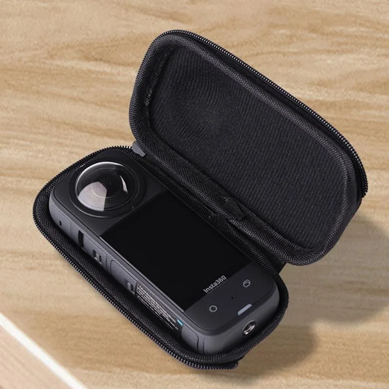 Camera Portable Case Box Storage Bag(Black)