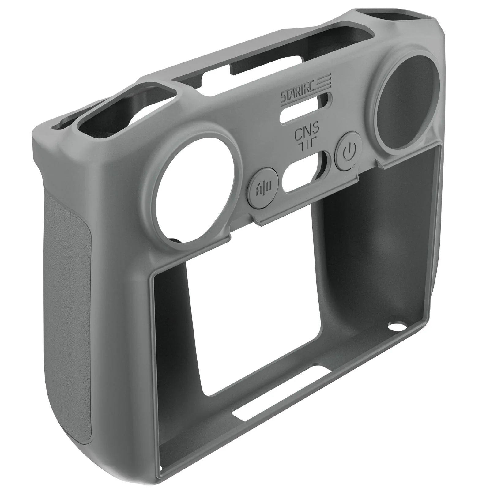 For DJI Air 3 / RC2 Remote Control STARTRC Silicone Shockproof Anti-scratch Case (Grey)