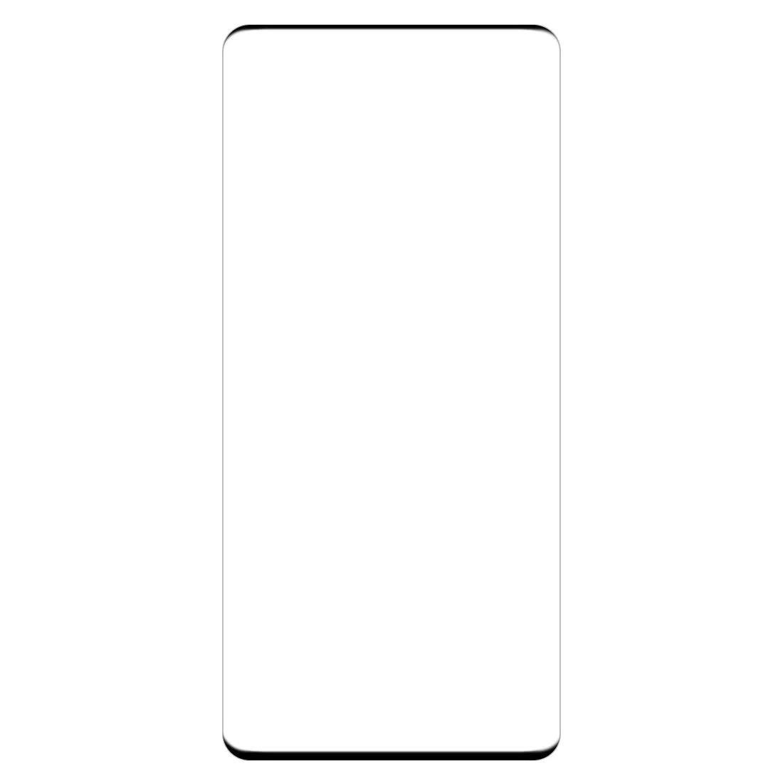 5G 3D Curved Edge Full Screen Tempered Glass Film(Black)