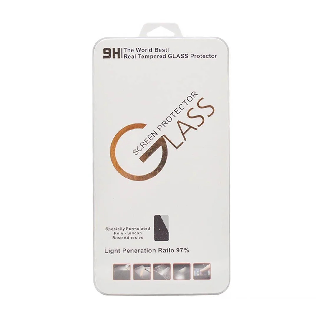 5G 3D Curved Edge Full Screen Tempered Glass Film(Black)