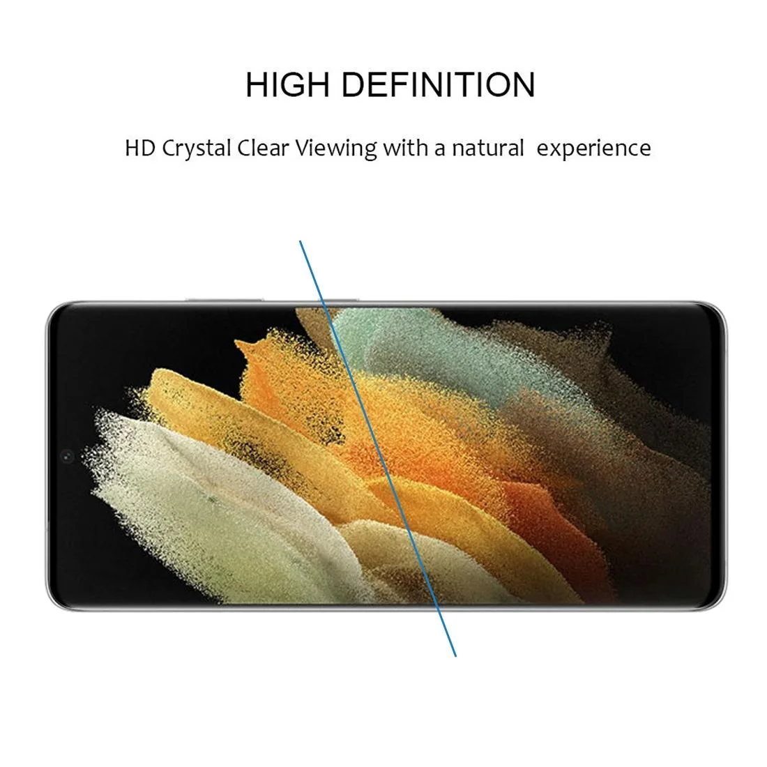 5G 3D Curved Edge Full Screen Tempered Glass Film(Black)