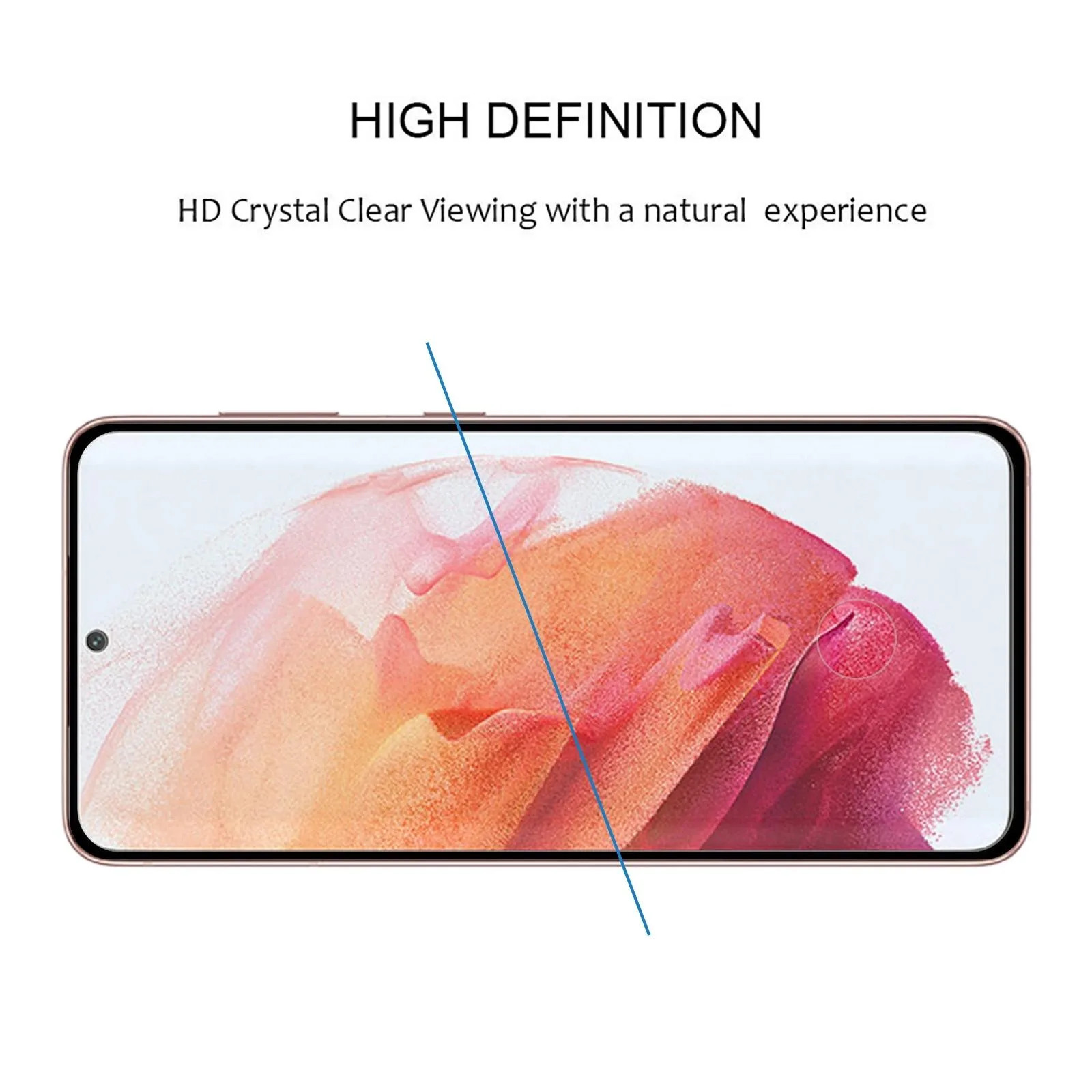 For Samsung Galaxy S22 5G Edge Glue 3D Curved Edge Full Screen Tempered Glass Film (Black)