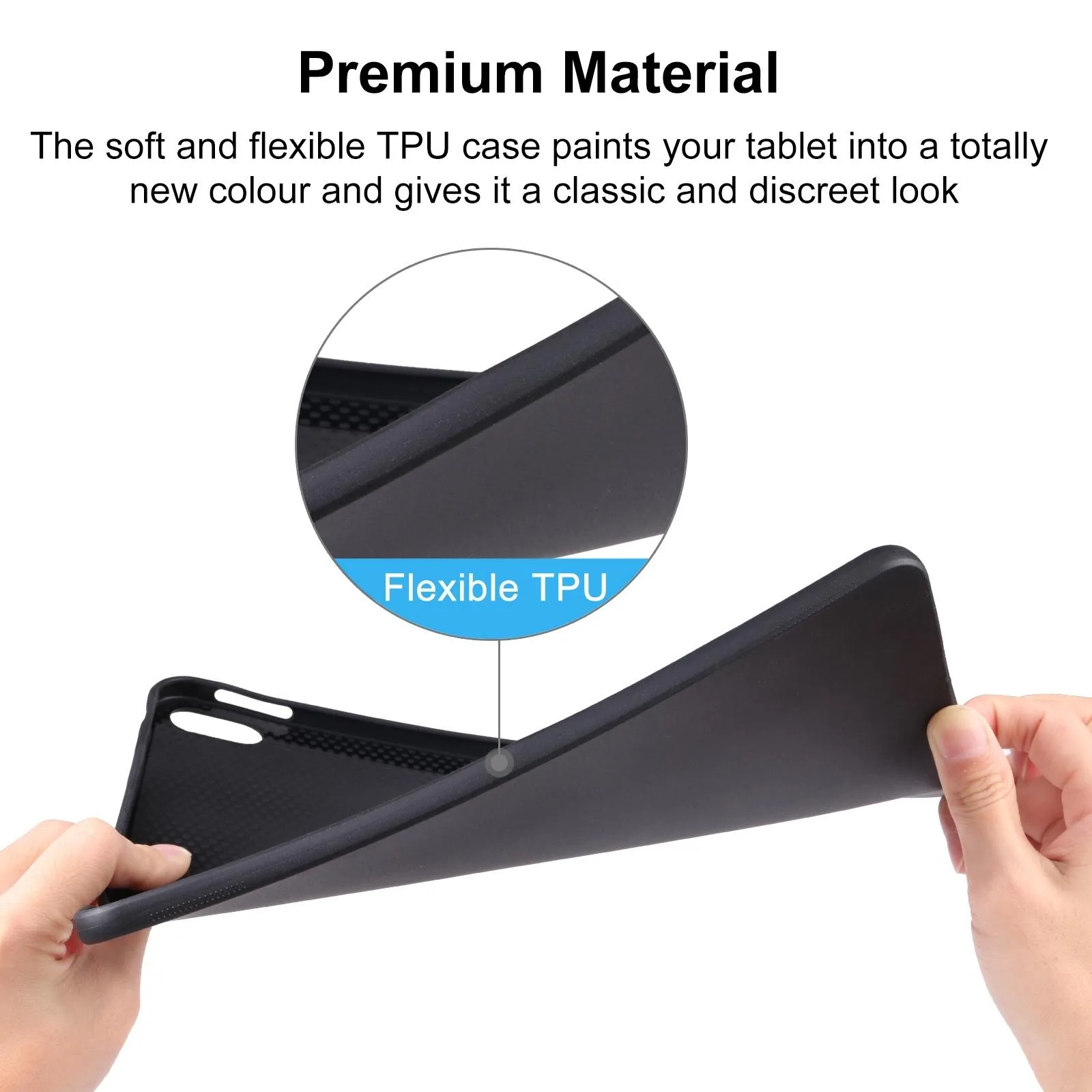 TPU Tablet Case(Black)