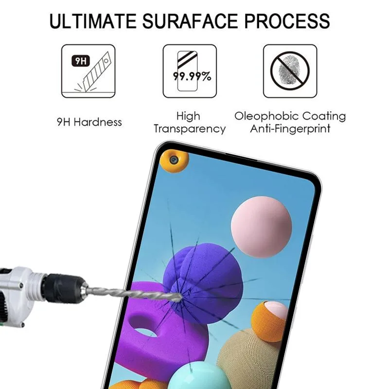 Full Glue Full Screen Tempered Glass Film(Black)