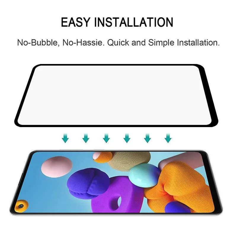 Full Glue Full Screen Tempered Glass Film(Black)