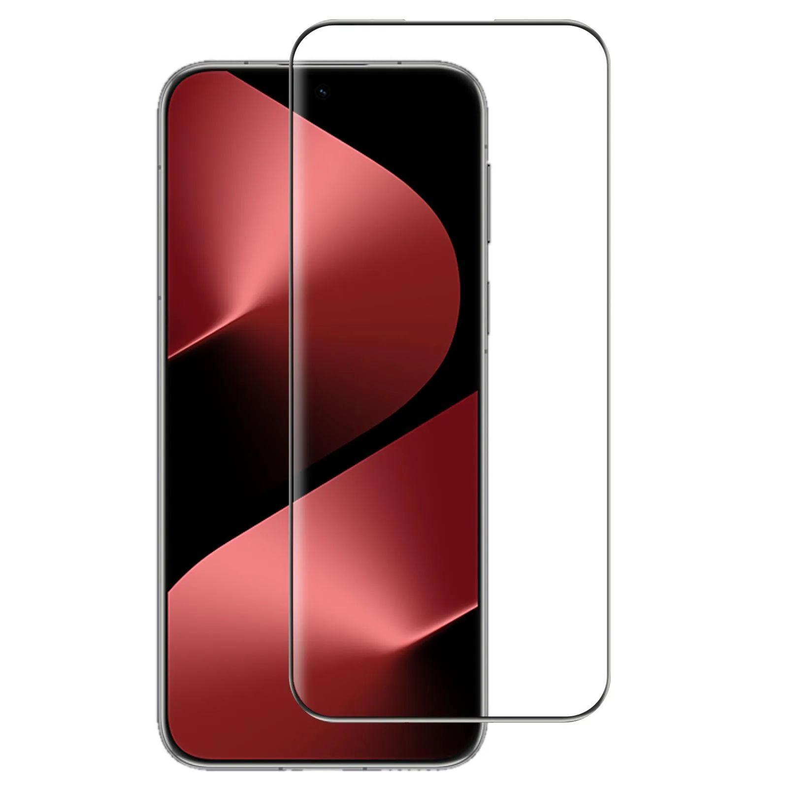 3D Curved Edge Full Screen Tempered Glass Film(Black)