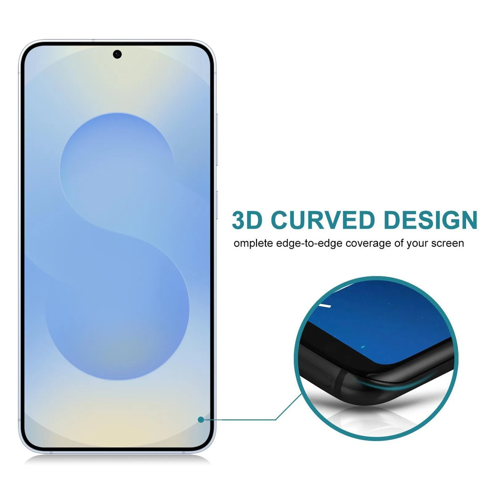 Full Cover Anti-peeping Tempered Glass Film, Support Fingerprint Unlocking
