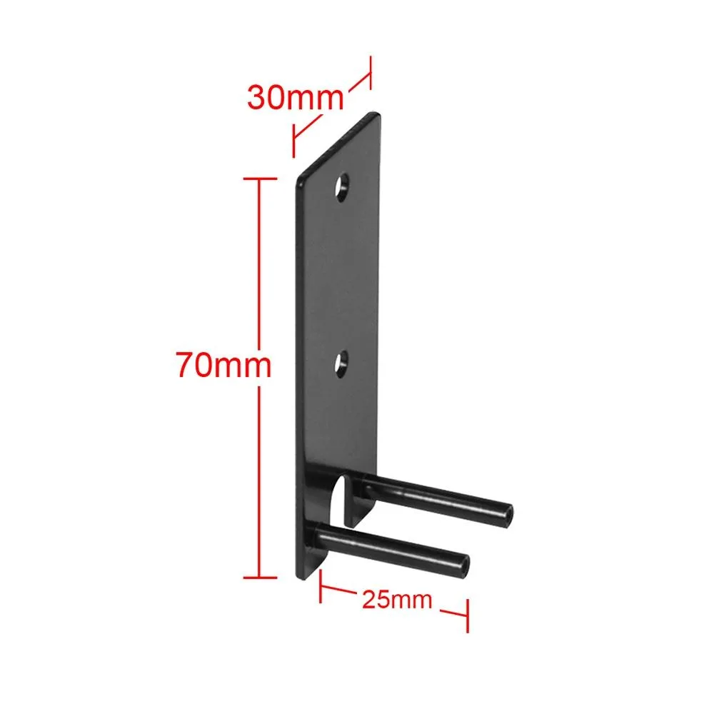 Rear Surround Speaker Metal Wall-mounted Bracket(Black)