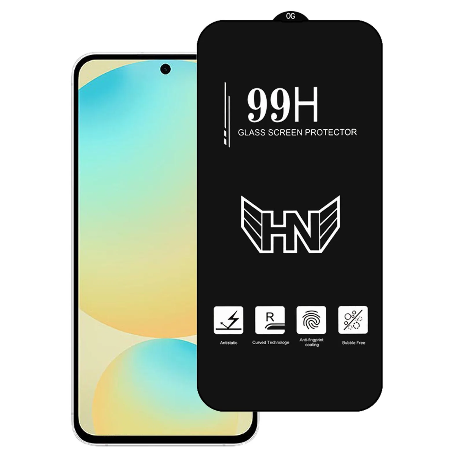 High Aluminum Large Arc Full Screen Tempered Glass Film